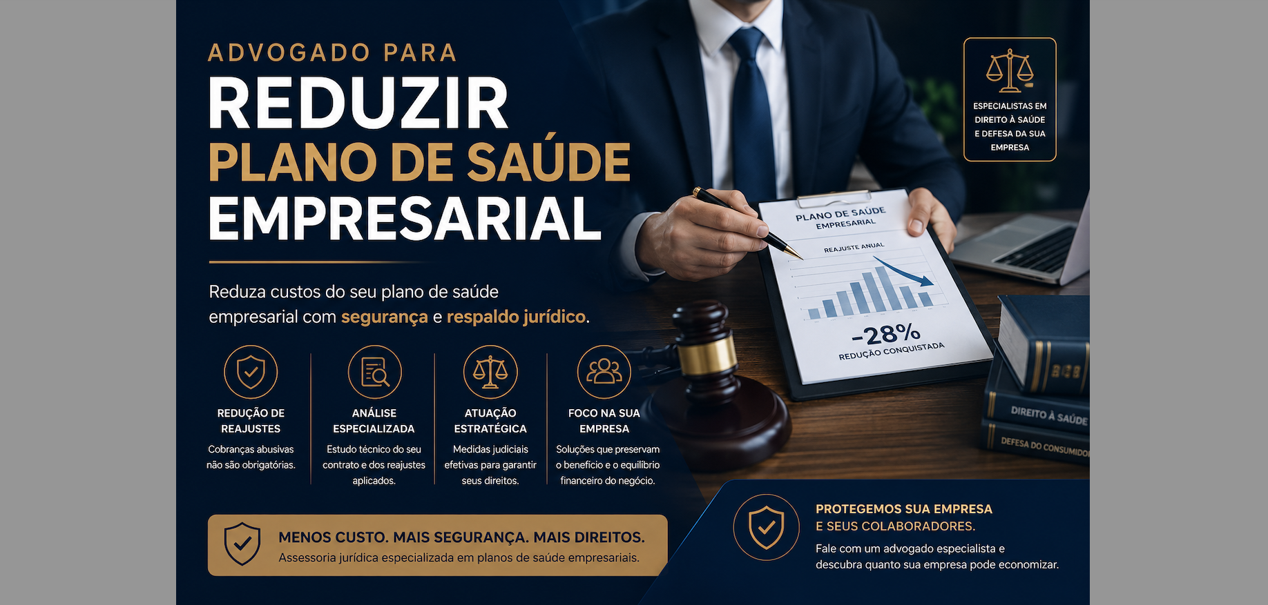 advogado para reduzir plano de saude empresarial